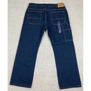 Berkley Jensen Jeans Men's Size 34x29 Fleece Lined Relaxed Straight Blue NWT